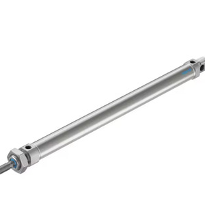 Festo Double Acting Standard Cylinder 32mm 25mm Stroke Pneumatic Steel Body - Product Image 3