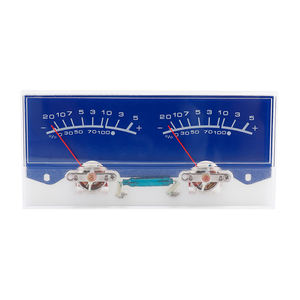 Mini besar Digital Panel menara <span class=keywords><strong>Stereo</strong></span> Dual Analog LED Level Vu Meter indikator penguat suara jarum grosir elektronik - Product Image 1