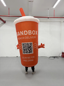 Costumes de bouteille de boisson gonflable géante pour publicité extérieure avec logo personnalisé - Product Image 3