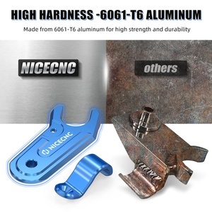 Support de bougie d'allumage NiceCNC pour Yamaha YFZ450R YFZ450ER YFZ450X YFZ450 R/ER 2009-2025, pièce <span class=keywords><strong>ATV</strong></span> en aluminium 2S2-11190-21-00 - Product Image 3