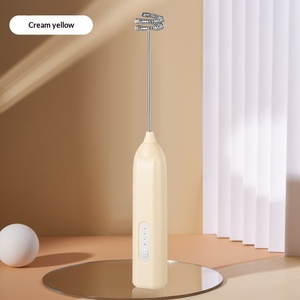 Mousseur à lait sans fil rechargeable USB-C, 3 vitesses, mini-fouet portatif pour café et outils de cuisine - Product Image 4