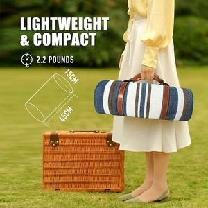 200X200cm Picnic <b>Waterproof</b> Foldable Outdoor Blanket for Camping Travel Beach Hiking Sleeping <b>Pad</b> Camp Mat - Product Image 2