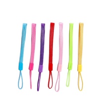 Longe de dragonne de poignet en nylon personnalisé en gros pour téléphones portables, appareils photo, cartes d'identité USB MP4, corde en polyester durable