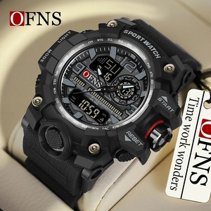 OFNS 3133 Nouvelle montre numérique électronique à <span class=keywords><strong>quartz</strong></span> pour homme, style G, lumineuse à LED, étanche 50M, pour loisirs et sport, Reloj De Hombre - Product Image 1
