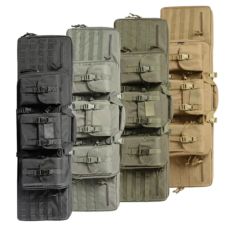 नई शैली Yakeda आउटडोर उच्च गुणवत्ता बहु समारोह मछली पकड़ने बैग Camo शैली सामरिक उपकरण लंबी बैग पिस्तौलदान