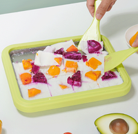 Machine à glace instantanée personnalisée en acier inoxydable de qualité alimentaire, mini-machine à yogourt glacé pour la maison
