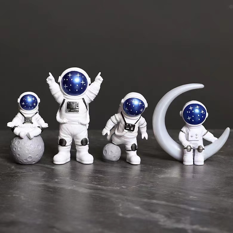 Collezione 3D USA Astronaut Frigorifero Magnete Souvenir Resin, America Magnete Regalo Decorazione della Cucina Domestica Magnetica