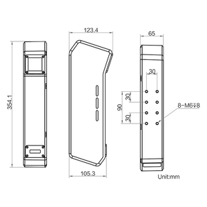 HIKROBOT MV-DL2125-04P-R balayage à grande <span class=keywords><strong>vitesse</strong></span> avec 3 m/s <span class=keywords><strong>vitesse</strong></span> Max logistique entrepôt Volume mesure ligne Laser 3D <span class=keywords><strong>caméra</strong></span> - Product Image 3