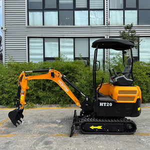 Micro pelleteuse remorquable HIGHTTOP de 2 tonnes Petite pelleteuse HT20 Mini pelleteuse à chenilles à vendre - Product Image 1