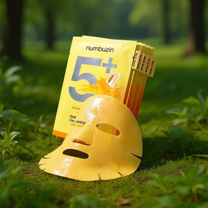 Masque concentré en vitamines et glutathion Numbuzin No.5+ 10ea Masque facial éclaircissant pour tous types de peau - Product Image 3