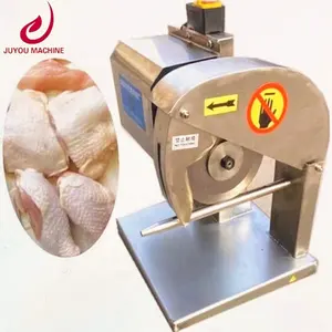 Quality portable table top electric saw frozen chicken beef pork fish meat and bone cutter cutting meat small size machine