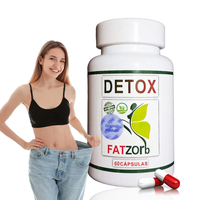Pilules de soutien pondéral hebdomadaire OEM/ODM, capsules détoxifiantes et bloquantes de graisse et de glucides cliniquement prouvées, bloquent la graisse, réduisent la faim