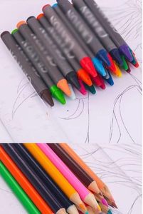 ชุดเครื่องเขียนขายส่งสำหรับเด็ก ชุดดินสอสี ดินสอเทียน สีน้ำ สำหรับเด็กหญิงและเด็กชาย - Product Image 3