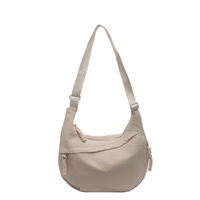 Sac à bandoulière pour femme, style japonais, simple, grande capacité, sac bandoulière pour étudiante, petit sac à bandoulière polyvalent, sac boulette
