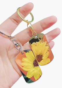 Logo kustom kartu identifikasi hewan peliharaan antihilang baja tahan karat liontin hadiah iklan surat timbul label anjing dibuat di Cina - Product Image 6