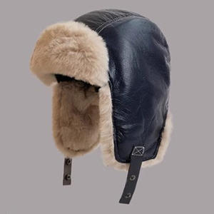Otoño Invierno Retro Aviator Hat para hombres mujeres Corea del Sur estilo Lei Feng ciclismo esquí protección auditiva para bebés - Product Image 6