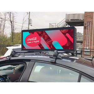 Letrero LED móvil impermeable programable con mensajes desplazables p5, pantalla LED publicitaria para autos, pantalla LED superior para taxis - Product Image 5