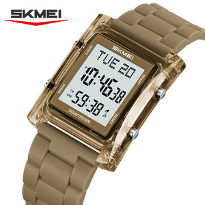 <span class=keywords><strong>นาฬิกา</strong></span> <span class=keywords><strong>SKMEI</strong></span> 2787 <span class=keywords><strong>สาย</strong></span>ซิลิโคนใสแบบเจลลี่  กันน้ำ 50 เมตร  พร้อมไฟ  ปฏิทิน  ฟังก์ชั่นหลากหลาย  <span class=keywords><strong>นาฬิกา</strong></span>สปอร์ต  สำหรับทุกเพศ - Product Image 1