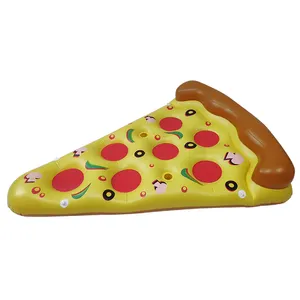 Aufblasbarer Pizza Pool Float aus Kunststoff für Erwachsene