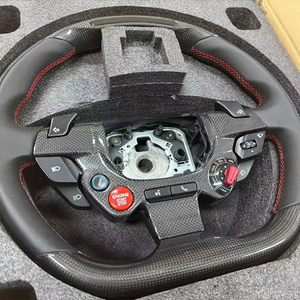 Fit for <strong>Ferrari</strong> 458 Upgraded New Model with Remote LED GTC4 Carbon Fiber Steering Wheel 458 488 FF F12 California T <strong>F8</strong> 812 GTC4 - Product Image 1