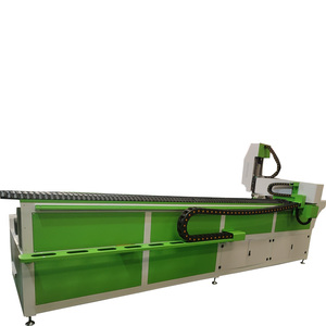 Machine de traitement de charnières de porte d'armoire en aluminium de 4000 mm de longueur, machine de perçage et de fraisage CNC pour profilés en aluminium - Product Image 1