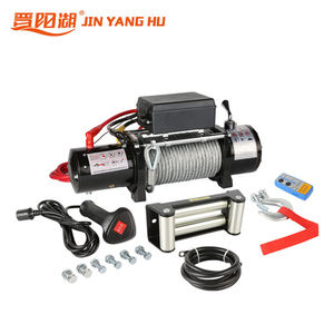 JYH <strong>Mini</strong> Portable Steel Wire Rope Auto Car <strong>Winch</strong> <strong>Electric</strong> <strong>Winch</strong> 6000lbs - Product Image 5