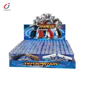 Chengji Pistole Spielzeug pistole Legierung Kinder 2 in 1 veränderbare Dekorationen DIY montieren auseinander nehmen Verformung Mini Revolver Spielzeug pistole - Product Image 6