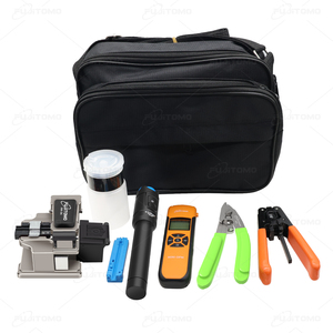 Kit de Herramientas de Fibra Óptica FTTH de Alta Calidad FUJITOMO T8 con Medidor de Potencia y VFL para Empalmado de Fibra - Product Image 3