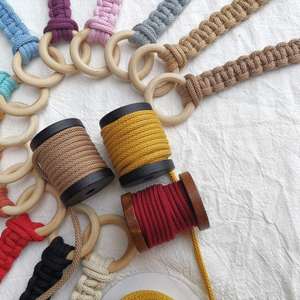 Cuerda Ropemate <span class=keywords><strong>de</strong></span> 5 mm con Núcleo <span class=keywords><strong>de</strong></span> Poliéster, Cuerda Gruesa Trenzada para Bolsos - Product Image 5