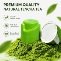 Tapa Portátil para Botella de Matcha en Polvo, Tapa para Botellas de Té Verde Ceremonial Instantáneo, Contenedor de Té para Viajes