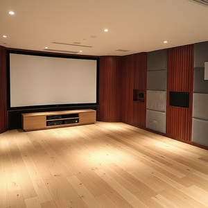 Paneles Acústicos de Fibra de Vidrio Recubiertos de Tela, Aislantes de Sonido para Interiores, para Cine en Casa y Estudio, Aceptados por Qinsound Factory OEM - Product Image 1