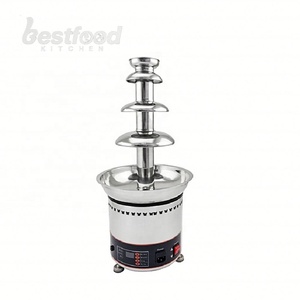 Fontaine à chocolat commerciale en acier inoxydable à 4 niveaux 110V/220V, machine à <span class=keywords><strong>fondue</strong></span> au chocolat, machine à chocolat pour hôtel CE ROHS - Product Image 1