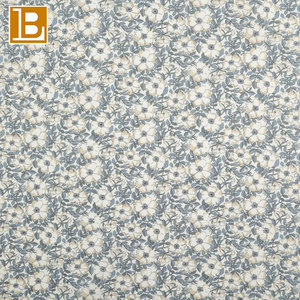 Tela de Popelina 100% Algodón con Estampado de <span class=keywords><strong>Flores</strong></span> de Amapola de los Años 80, Marca BILU May <span class=keywords><strong>Morris</strong></span>, Tela Personalizada para Ropa - Product Image 6