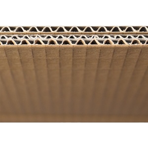 Wholesale custom carton box double wall paper thick sheet scrap corrugated cardboard sheets