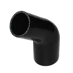 OEM reduced diameter silicone tube silicon truck radiator hose flexible radiator hose high temperature black silicon hose