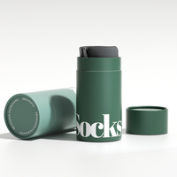 Emballage personnalisé en tube de papier kraft recyclé écologique pour sous-vêtements, chaussettes, t-shirts