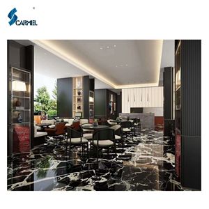 Azulejos de losa de mármol negro Noir Grand Antique Bvlgaris Bulgaris, mármol negro Napoleón para suelo de encimera, decoración de pared Interior - Product Image 3