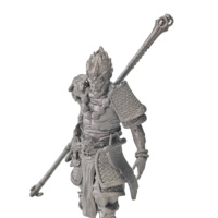 Modèles Goku en alliage d'aluminium en acier inoxydable d'impression 3D d'usine Service d'impression en métal SLM personnalisé