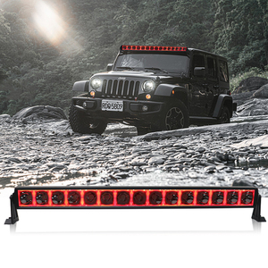 Мощная водонепроницаемая светодиодная RGB-лампа 24В, 6000 люмен, для дневных ходовых огней, рабочего освещения, прожектора, для внедорожников 4x4, UTV, ATV, грузовиков, внедорожников, крепление на крышу - Product Image 1