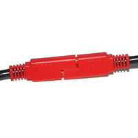 Câble de connecteur SAE à 2 broches rouge, câble de queue de cochon SAE, connecteur de batterie automobile SAE, faisceau de câbles à déconnexion rapide