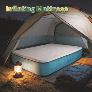 Cross-border One-button Automatic Inflatable Single/double <b>air</b> <b>Bed</b> Built-in <b>air</b> <b>Pump</b> Easy-to-clean Cotton Cloth Cover Mattress - Product Image 2