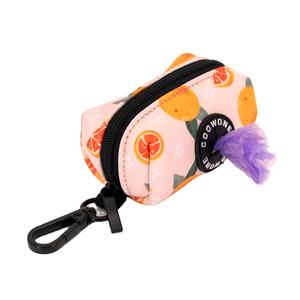 Dispensador de bolsas de caca de poliéster con diseño de patrón personalizado con Clip para perros al aire libre, correa para mascotas, soporte para caca de basura, bolsas para caca - Product Image 1
