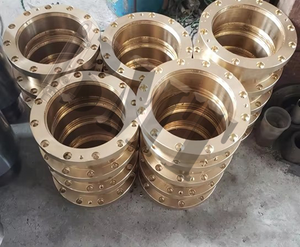Double Acting Hydraulic Ram Hydraulic Press Cylinder for Press with Mounting Flange - Product Image 4