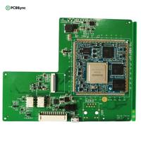 Carte de circuit imprimé radar Rogers RT/duroid 5880 12L DC-26.5GHz, argentée par immersion, 1.27mm, matrice Butler, formation de faisceau, impédance contrôlée