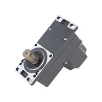 Bürstenloser Gleichstrommotor mit Getriebe 50W 48V 12V 24V 18mm Keilwellen-Design für Solarpanel-Nachführsysteme