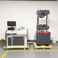 Máquina de Ensayo de Tracción Servohidráulica, Máquina Universal de Prueba de Tracción, Flexión y Rotura de Materiales Metálicos, Máquina de Prueba de Resistencia a la Tracción