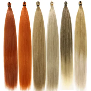 Tổng hợp tóc bó cho phụ nữ da trắng mở rộng không có ngọn lửa chịu nhiệt xương thẳng sóng tổng hợp tóc bó - Product Image 2