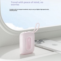 Mini Power Bank 22,5w avec cordon d'attache Affichage Capacité 20000mAh Power Banks