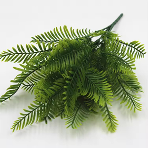 Ramo di foglie di felce persiana finta verde, foglie di felce finte realistiche a lunga durata per decorazioni murali e arredamento domestico - Product Image 3