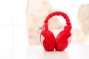 Оптовая продажа, милые Мультяшные наушники, плюшевые игрушки, хлопок, плюшевые подарки - Product Image 2